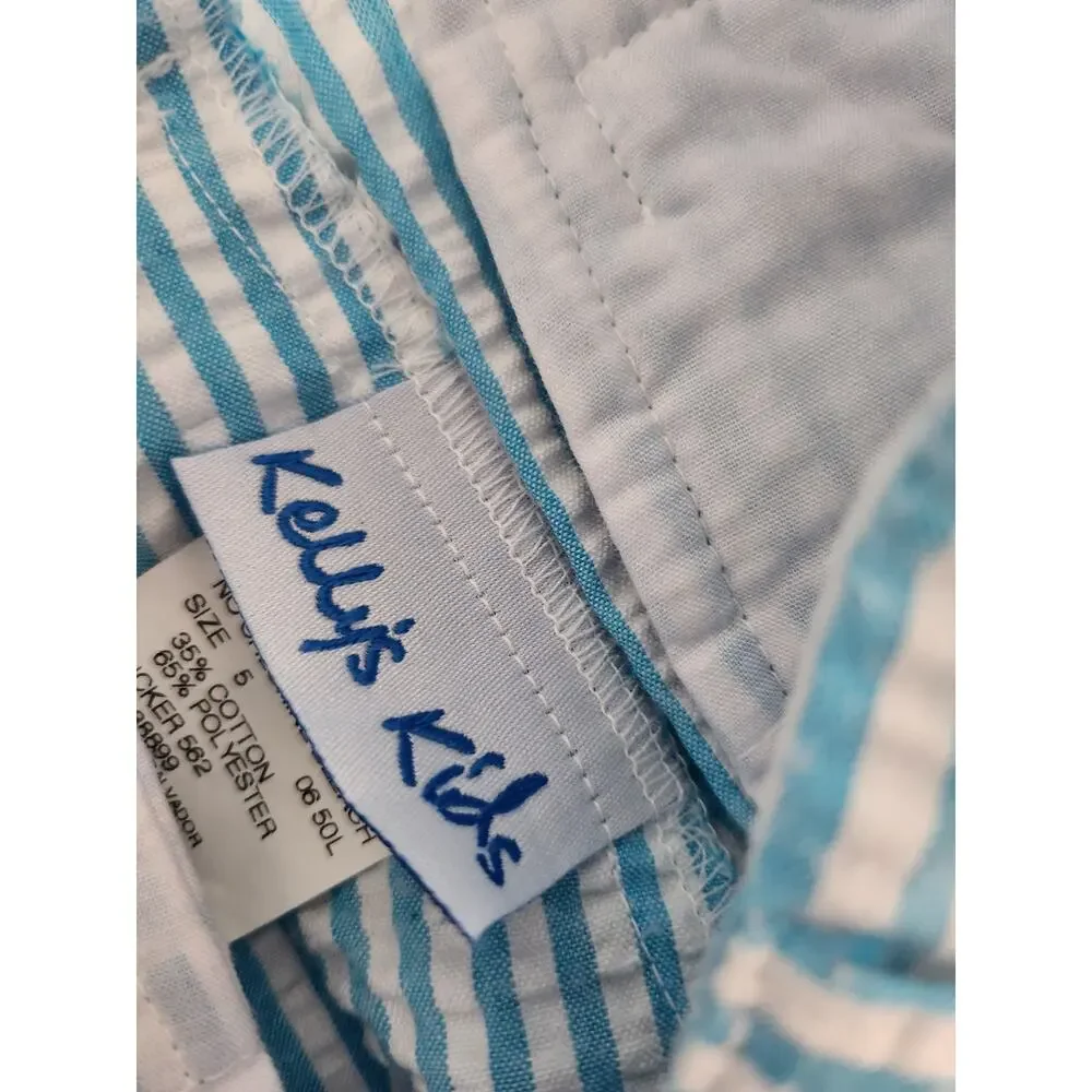 5 kelly's Kids seersucker pants